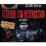 Attitude for Destruction, Tributo Guns and Roses Viernes 20 Septiembre 2024