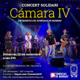 Concert solidari CÁMARA IV Miercoles 13 Noviembre 2024