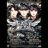 Concierto de BabyMetal en Barcelona Lunes 26 Mayo 2025