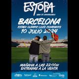 Concierto de Estopa en Barcelona Miercoles 10 Julio 2024