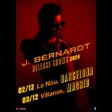 Concierto de J. Bernardt en Barcelona Lunes 2 Diciembre 2024