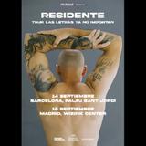 Concierto de Residente en Barcelona Sabado 14 Septiembre 2024