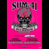 Concierto de Sum 41 en Barcelona Miercoles 20 Noviembre 2024