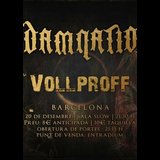 LIVE! Damnatio + Vollproff Viernes 20 Diciembre 2024