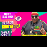 Tardeo Noventero al Sarau amb King Africa Sabado 15 Marzo 2025