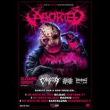 Aborted + Crypta + The Zenith Passage + Organectomy en Barcelona Domingo 4 Mayo 2025