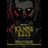 Concierto de Ice Nine Kills en Barcelona Sabado 13 Julio 2024