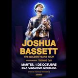 Concierto de Joshua Bassett en Barcelona Martes 1 Octubre 2024