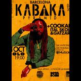 Concierto de Kabaka Pyramid en Barcelona Jueves 31 Octubre 2024