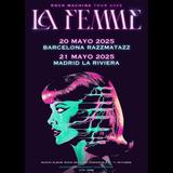 Concierto de La Femme en Barcelona Martes 20 Mayo 2025