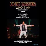 Concierto de Nick Carter en Barcelona Lunes 29 Julio 2024