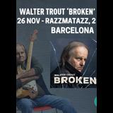 Concierto de Walter Trout en Barcelona Martes 26 Noviembre 2024