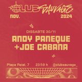 ANDY PANEQUE + JOE CABANA Sabado 30 Noviembre 2024