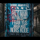 Glamour Freaks pres Wild Beats: Palo Main + Fran Yus + Nors Kode Sabado 4 Enero 2025