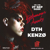 Glamour Freaks w/ D.T.H. + Kenzo Viernes 27 Septiembre 2024