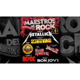 MAESTROS DEL ROCK XL - FESTIVAL DE TRIBUTOS Dissabte 19 Octubre 2024
