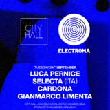 City Hall Tuesday pres. ELECTROMA Dimarts 24 Setembre 2024