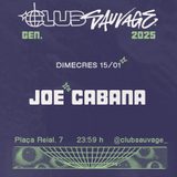 JOE CABANA Dimecres 15 Gener 2025