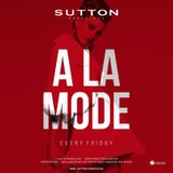 Viernes - A La Mode - Sutton Barcelona Divendres 27 Setembre 2024