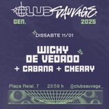 WICHY DE VEDADO + CABANA + CHERRY Dissabte 11 Gener 2025