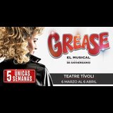 Grease, el musical Del Dijous 6 Març al Diumenge 6 Abril 2025