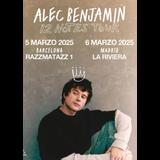 Concierto de Alec Benjamin en Barcelona Dimecres 5 Març 2025