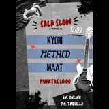 LIVE! Method + Kyori + MAAT Friday 13 September 2024