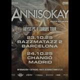 Concierto de Annisokay en Barcelona Thursday 23 October 2025