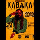 Concierto de Kabaka Pyramid en Barcelona Thursday 31 October 2024