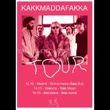 Concierto de Kakkmaddafakka en Barcelona Tuesday 15 October 2024