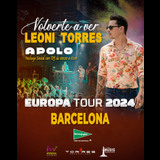 Concierto Leoni Torres - Volverte a Ver Europa Tour 2024 en Barcelona Wednesday 18 September 2024